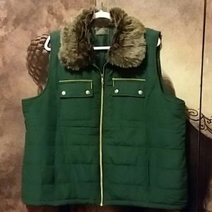 Casual Identity Green Vest